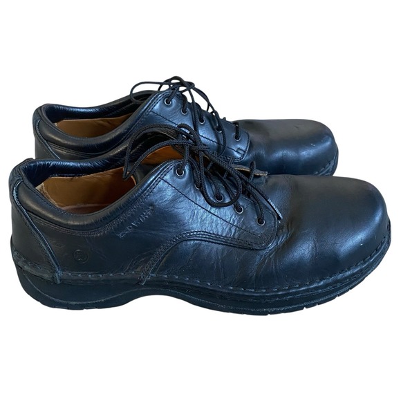 Red Wing Work Shoes Men 11.5D EU 44.5 Black Leather Steel Toe Slip Resistant main image 4